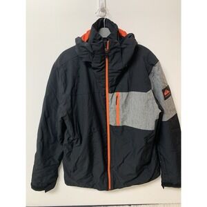 Quiksilver Men's Snowboard/Ski Jacket XL - Black DryFlight 10K